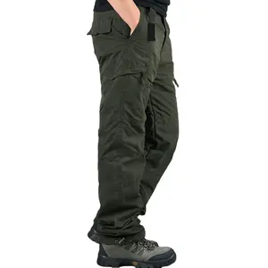 Großhandel Hochwertige Thermo hose Fleece gefütterte Casual Tactical Pants Thermal Tactical Pants Kleidung