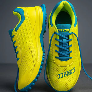 Zapatos Profesionales de Cricket con Tacos de Goma |   Calzado Deportivo con Agarre Duradero para Prácticas en Terreno Duro - Product Image 1