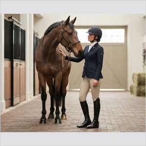Bota de Montar de la Mejor Calidad, de Cuero Sintético de Color Sólido, Punta Cerrada, Cómoda para Montar a Caballo - Product Image 6