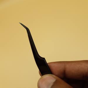 Pinzas para Cejas de Color Personalizado, Curvas, para Volumen de Pestañas, de Acero Inoxidable, Caja de Suministros Profesionales para Pestañas, OEM - Product Image 3