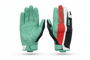 Motorcycle Riding Gloves Custom Brand <b>Name</b> Logo Breathable Anti Slip Full Finger Touchscreen Protective Sports Cycling Gloves - Product Image 4