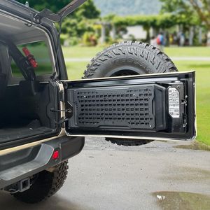 Pannello Tattico per Portellone Posteriore Jeep Wrangler 2007-2018 JK JKU 2018, Organizzatore Porta Attrezzi, Supporto per Trasporto Merci - Product Image 3