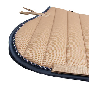 Couverture de selle d'équitation de haute qualité, tapis de selle respirant en maille 3D pour courses de chevaux, tapis de selle équestre personnalisé - Product Image 2