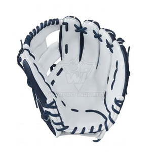 Guantes de béisbol de cuero genuino suave con diseño de bolsillo profundo para una captura segura y entrenamiento en el campo - Product Image 3