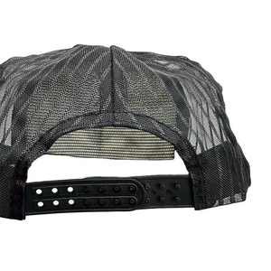 Gorra de béisbol de malla de 5 paneles personalizada Emidine, de algodón, con cierre trasero a presión, logotipo bordado en 3D, estilo deportivo, tela común, gorra de camionero al por mayor - Product Image 4