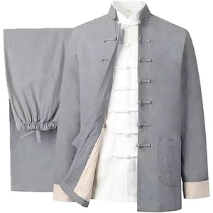 ชุดยูนิฟอร์มกังฟูแบบโอเวอร์ไซส์ ปักลายสีพื้น คุณภาพพรีเมียมใหม่ ผลิตตามสั่ง สำหรับศิลปะการต่อสู้ สไตล์ฮิปฮอป - Product Image 6