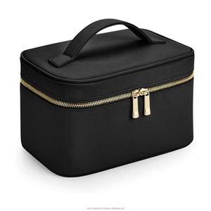 Wholesale Canvas <b>Makeup</b> Bag Custom Logo Travel <b>Storage</b> Cosmetic Bags OEM Vietnam Factory Customize Design - Product Image 3