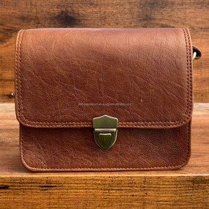 New Custom Manufacturer Luxury High Quality Full Grain Leather Mini Crossbody Bag Classic Women Vintage Genuine Leather Handbags - Product Image 2