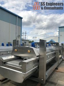 Congelador Criogénico Industrial de Nitrógeno Tipo Túnel LF H 6_75 con PLC, Recipiente a Presión, Motor y Unidad de Potencia |   Capacidad de 2000 kg/h, 440V - Product Image 3