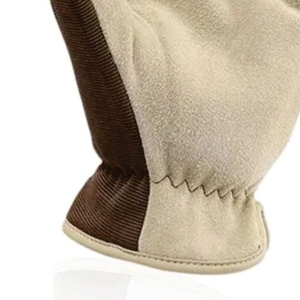 HOLY SIGNS INTERNATIONAL EN420 Certified HSI-0018 Leather Driver Safety Gloves Elastic Wristlet <b>Fire</b> Proof Anti-Impact (Level 1) - Product Image 6