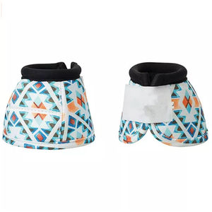 Bottes de protection pour chevaux en néoprène respirant de luxe sur mesure, modèle SP-30085, fabriquées au Pakistan - Product Image 5