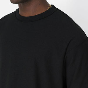 Camiseta Extra Grande 100% Algodón para Hombre, Cómoda y Transpirable, con Logotipo Personalizado, Servicio OEM de Tallas Grandes - Product Image 2