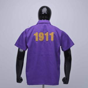 Camiseta de Alta Calidad, Lisa, Informal, con Bordado en la Espalda, Fabricante de Camisetas Personalizadas, Camiseta con Cierre para Hombre - Product Image 6