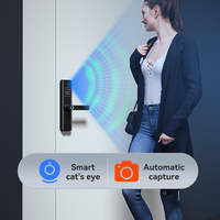 Verrouillage de porte intelligent par mot de passe numérique Ttlock Blue-Tooth Fingerprint avec caméra