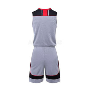 Uniforme de basket-ball pour hommes avec logo personnalisé - Polyester respirant, séchage rapide, vêtements de sport, service OEM personnalisé - Product Image 2