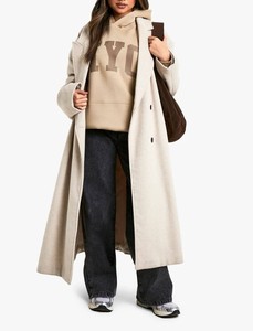 Sweats à capuche oversize pour femmes, manches longues, pour la gym et le streetwear, en molleton, avec impression personnalisée NYC, sweats d'hiver pour femmes - Product Image 3