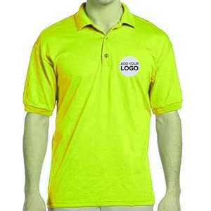 Camisetas de Golf de Alto Rendimiento, Tejido Sólido, 100% Algodón, Secado Rápido, Manga Corta, para Hombre - Product Image 6