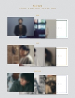 Photobook aléatoire, carte postale et poster plié Golden Jung Kook CD – Éditions Navy, Beige, Vert BTS