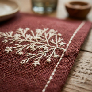 Modern Cotton <b>Table</b> <b>Mat</b> Stylish Dining Placemat Washable <b>Table</b> <b>Mat</b> for Hotel Cafe Home Decor | Custom Reusable Dining <b>Table</b> <b>Mat</b> - Product Image 4