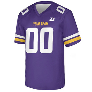 Maillot de football américain à prix abordable, professionnel, à séchage rapide, respirant, en polyester - Product Image 1