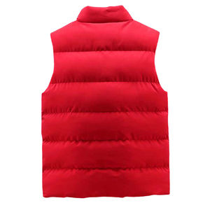 Puffer <b>Vest</b> <b>for</b> <b>Mens</b> Ripstop Nylon Lightweight Windproof Regular Fit Outdoor Embroidery Logo OEM Puffer <b>Vests</b> Manufacturer - Product Image 3