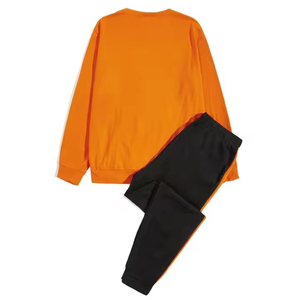 Conjunto Deportivo de 2 Piezas para Mujer, con Capucha, de Forro Polar, para Invierno, Pantalones Acampanados, Secado Rápido, Transpirable, 100% Algodón, con Logotipo Personalizado - Product Image 6
