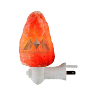 Lampe de nuit en sel de l'Himalaya de haute qualité OEM, matériau organique, technique de peinture, forme organique, décoration d'intérieur, certifiée ISO9001