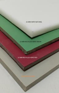 แผ่นพลาสติก UHMWPE HDPE สีสันสดใส กันน้ำ แผ่น PE แบบมุกเงา ทนรังสียูวี ตัดด้วยเลเซอร์ สำหรับงานฝีมือและงานก่อสร้าง แบบกำหนดเองได้ - Product Image 4