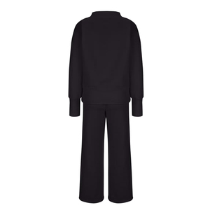 Lightweight Women's Sportswear Tracksuit Set-Customized Size Breathable Solid Drawstring Closure 2 1 Design Side Pockets Autumn - Product Image 1