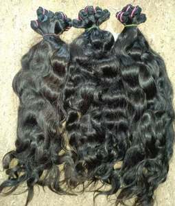 Extensiones de Cabello Humano Indio Virgen al Por Mayor, Rizado, Negro Natural, Económicas, por Exportador - Product Image 6