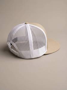 Casquette Snapback numérique unisexe à 5 panneaux, visière plate, couleur unie kaki, maille blanche, réglable, style baseball, décontractée, sportive, toutes saisons, adulte - Product Image 3