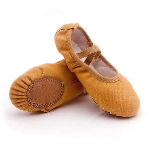 Zapatillas de Ballet Personalizadas Marca E2448, Venta Directa de Fábrica, Lavables, con Suela Dividida, Parte Superior de Satén, Forro de Algodón, Suela de Goma Plana - Product Image 5