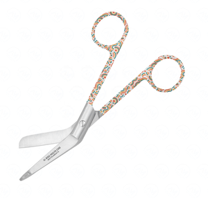 Ciseaux à pansements Lister de 5,5 pouces avec poignée à motifs par Al Mida - Product Image 6