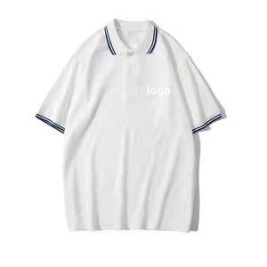 Camiseta de Hombre Bordada de Corte Clásico Personalizada de Fábrica, Camisetas Polo de Golf Casuales de Moda para Hombre - Product Image 1