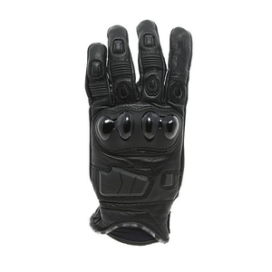 Guantes de Motociclismo de Cuero con Protección, Pantalla Táctil, Dedos Completos - Product Image 2