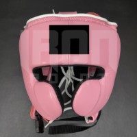 Guantes de Boxeo Personalizables Color Rosa Bebé, de Primera Calidad, con Agarre Ergonómico, Cuero Vacuno, Acolchado Grueso de 4 Capas, Transpirables y de Secado Rápido