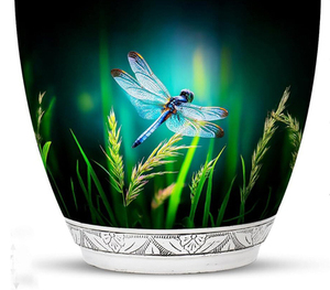 Urnas de Cremación de Latón para Adultos, Estilo Indio Hechas a Mano, Urnas Funerarias Decorativas Verdes para Hombre y Mujer, Marca SWH - Product Image 6