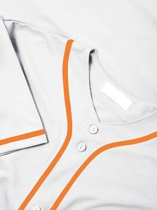 Best Quality Material Made Baseball Jersey With <b>Pants</b> Uniform Set Sublimated Youth Button <b>Down</b> Lightweight Baseball Jersey - Product Image 3