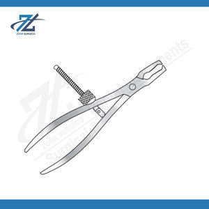 Pince à os articulée avec vis de maintien en acier inoxydable, instrument chirurgical orthopédique réutilisable, Pince à os Pakistan - Product Image 6