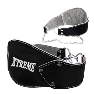 Ceinture de musculation personnalisée pour squats et dips avec chaîne, idéale pour l'entraînement en équipe et la remise en forme fonctionnelle, taille ajustable, chaîne à dégagement rapide - Product Image 1