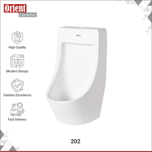 โถปัสสาวะชายเซรามิกคุณภาพพรีเมียม ดีไซน์ทันสมัย ผลิตในอินเดีย ทนทาน ใช้ในห้องน้ำ ราคาประหยัด - Product Image 2