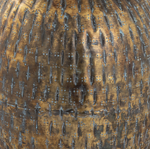 Durable Metal Antiques Iron <b>Tabletop</b> Vases Floor Decorative Flower Pots Aluminium Textured Hammered Home Garden - Product Image 4