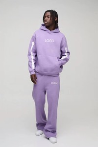 Ensemble de survêtement sur mesure en gros OEM ODM, vêtements de sport, ensemble de jogging, veste et pantalon en molleton, fabricant de marque privée - Product Image 2