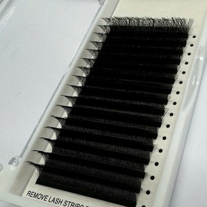 ซัพพลายเออร์ขนตาปลอม PBT คุณภาพสูง ทำมือ 3D 4D 5D แบบ C/CC/D/DD/M/L Curl ความยาว 7-25 มม. นุ่มเป็นธรรมชาติ - Product Image 3