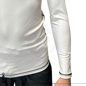 Mawra Custom Logo MMA Rashguard UPF50 Breathable Short Sleeve Compression Shirt Unisex Gym Wear BJJ Fighting Training Men - Product Image 5