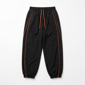Conjunto Deportivo de Chaqueta y Pantalón con Capucha para Hombre, Diseño Color Block, Ropa Deportiva Transpirable de Poliéster para Otoño, Venta al Por Mayor - Product Image 2