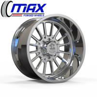 Jantes de camion forgées 26x14 28x14 30x16 30 pouces 8x180 8x165.1 pour GMC Sierra 3500HD pour Silverado 3500 Jantes de camion en aluminium personnalisées