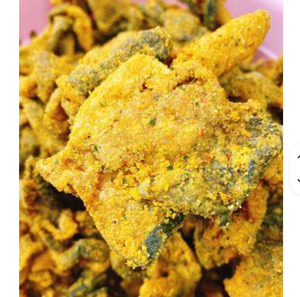 ขนมขบเคี้ยวหนังปลาทอดกรอบคุณภาพสูง รสไข่ บรรจุภัณฑ์ใหญ่ เวียดนาม 1 กก. - Product Image 4