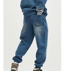 Pantalon de jogging ample en molleton pour homme – Coupe large – Vente en gros - Product Image 5