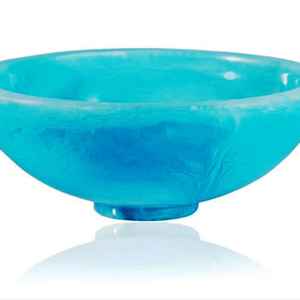 Increíble Tazón de Resina Azul de Diseño, Tazones para Frutas y Ensaladas, Vajilla de la Mejor Calidad, Tazón de Moda, Hecho a Mano en India - Product Image 5